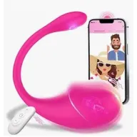 Vibrador con APP y control remoto para mujer