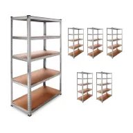 Pack de 6 Estanterías Galvanizadas 180x90x40 cm - DASCK