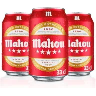 Pack de 12 Latas Mahou 5 Estrellas con 21% de Descuento