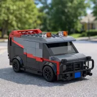 Bloques de Construcción MOC – Vehículo Equipo A 242 Piezas