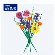 Kit de flores TOYLINO para construir y crear.