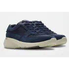 Zapatillas Lehman de nobuk Azul marino - CLARKS