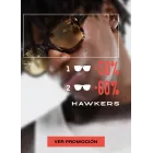 Gafas: 50% en 1 par, 60% en 2 o más