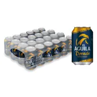 Cerveza Lager Especial Aguila Dorada Pack 24 Latitas 33cl