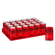Coca-Cola Zero - Pack 24 Latas por 12,45€ y Cashback