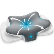 Almohada de Espuma Viscoelástica para Cuello y Cervicales