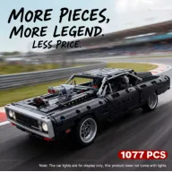 Set de Toretto con Dodge Charger a solo 13,81€ (1077 Piezas)