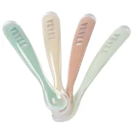 Cucharas de Silicona para Bebé - Set de Aprendizaje Béaba