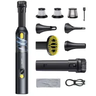 Aspirador de Coche Potente 24000pa, 4 en 1 y Sin Cable