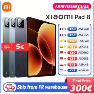 Xiaomi Pad 8 Global 256GB - 11.2" 144Hz Snapdragon 8s Gen4