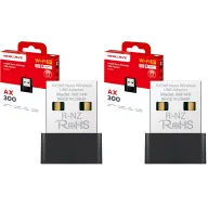Adaptador USB Wi-Fi 6 AX300 Mercusys MA14N – Paquete de 2
