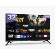 Smart TV 32" HD Tizen OS con Triple Tuner de TD Systems