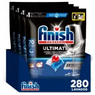 Finish Powerball Ultimate Plus - 280 Pastillas All in 1