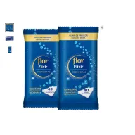 Toallitas Suavizante para Secadora Flor, 80 Hojas Aroma Fresco