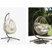 Silla colgante BORK para relajación y confort