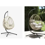 Silla colgante BORK para relajación y confort