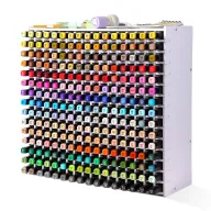 Organizador de escritorio con 240 rotuladores y bolígrafos
