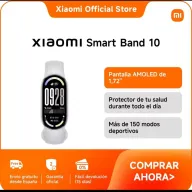 Xiaomi Smart Band 10 en Plata Glaciar y Rosa