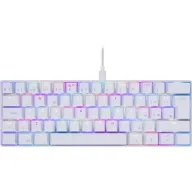 Teclado retroiluminado ISY IGK 5000-WT-ES, Blanco, Mini