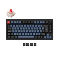 Teclado Keychron Q1 ISO-ES Knob Gateron Pro Red para Mac/Windows