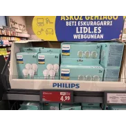 Bombillas LED Philips: 3 o 4 unidades para elegir.