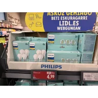 Bombillas LED Philips: 3 o 4 unidades para elegir.