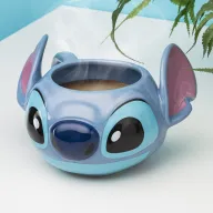 Taza de cerámica pintada a mano Stitch - Disney 450ml