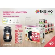 Cafetera Bosch Tassimo Happy 0,7L con 20€ de descuento