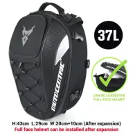 Bolsa Motocentrica 37L para la parte Trasera de la Moto