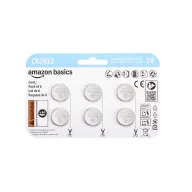 Pilas CR2032 de litio Amazon Basics - Paquete de 6 unidades