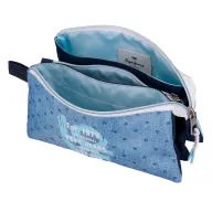 Estuche triple Pepe Jeans con múltiples compartimentos