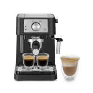 Cafetera De'Longhi Stilosa Premium 15 bares 1100W negra/plata