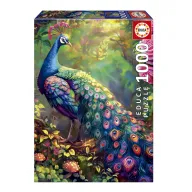 Puzzle Jardín del Pavo Real 1000 Piezas para Adultos