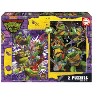Ninja Turtles: Pack de 2 Puzzles de 500 Piezas Cada uno.