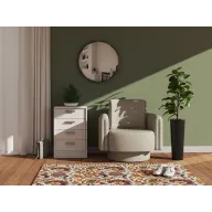 Cómoda blanca LEADER de 4 cajones (Conforama)