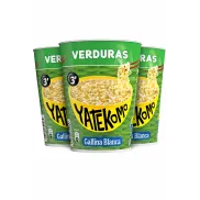Yatekomo Verduras 3X Gallina Blanca 60 g