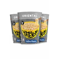Fideos Orientales Yatekomo 3X Gallina Blanca 61 g