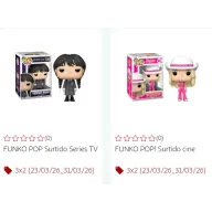 Oferta 3x2 en Funko Pop de Series y Cine en Alcampo