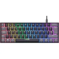 Teclado Gaming Mecánico GXT 867 Acira 60% RGB - Negro