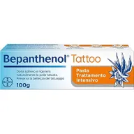 Bepanthenol Crema Intensiva para Tatuajes 100g, Hidratante