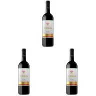 Vino Tinto Ederra Crianza 100% Tempranillo 75cl (Paquete de 3)
