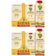Bebida Vegetal de Avena Sin Azúcar Vivesoy 12x1L