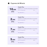 Plus en Miravia: Nuevos Cupones Disponibles
