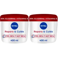 Crema hidratante NIVEA 72h con glicerina y vitamina E