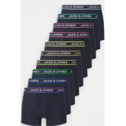 Pack de 10 Calzoncillos Bóxer Cortos Jack & Jones - Navy