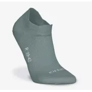 Calcetines Invisibles Finos para Running 500 - Verde Oscuro