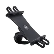 Soporte Negro Universal para Manillar de Patinete, Bici y Moto