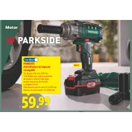 Atornilladora 20v con batería y cargador, disponible desde el 27 de marzo.