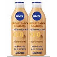 Loción Corporal NIVEA Q10 Reafirmante y Autobronceadora 400ml