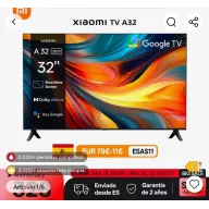Xiaomi TV A 32: Sonido Dolby y pantalla compacta vibrante.